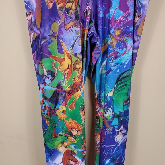DOTA2 Botjira Watercolor Hero Stretchy Leggings Women's Size XXL - Picture 3 of 11
